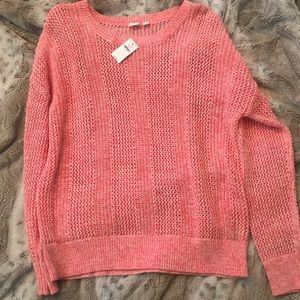 NWT GAP Cotton Crochet Sweater